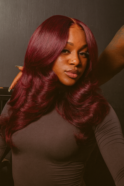 Burgundy Wigs